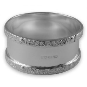 Sterling silver Celtic napkin ring
