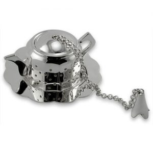 Silver plated tea infuser