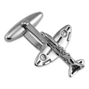 Sterling silver Spitfire cufflinks