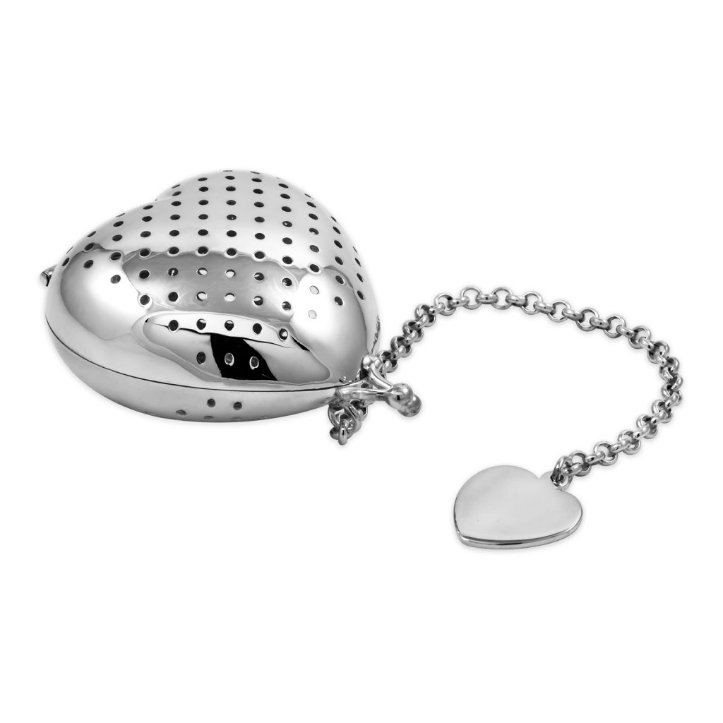 Silver Plated Heart Tea Infuser